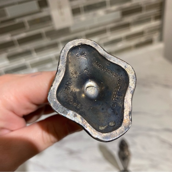 Vintage Viking silver pheasant Quail salt & Pepper set set - Picture 14 of 16